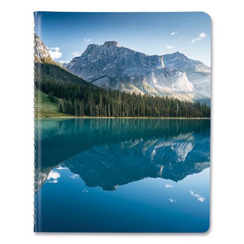 Mountains Weekly Appointment Book, Mountains Photography, 11 x 8.5, Blue/Green Cover, 12-Month (Jan to Dec): 2024. Picture 3