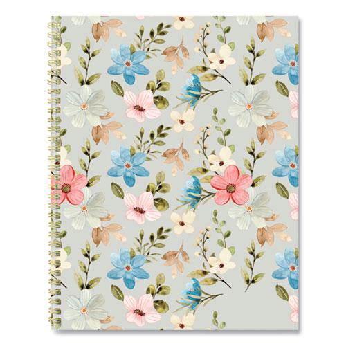 Monthly 14-Month Planner, Spring Floral Watercolor Artwork, 11 x 8.5, Multicolor Cover, 14-Month (Dec to Jan): 2023 to 2025. Picture 2