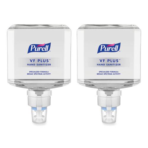 VF PLUS Hand Sanitizer Gel, 1,200 mL Refill Bottle, Fragrance-Free, For ES8 Dispensers, 2/Carton. Picture 3