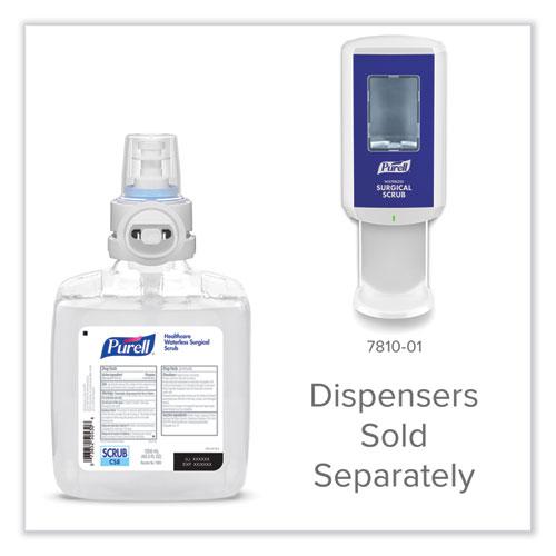 Waterless Surgical Scrub Gel Hand Sanitizer, 1,200 mL Refill Bottle, Fragrance-Free, For CS-8 Dispenser, 2/Carton. Picture 7