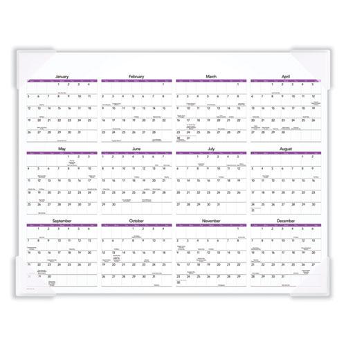 Puppies Monthly Desk Pad Calendar, Puppies Photography, 22 x 17, White Sheets, Clear Corners, 12-Month (Jan to Dec): 2024. Picture 4