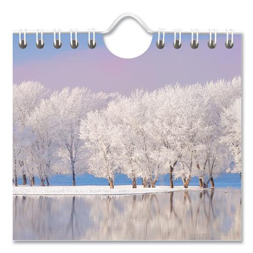 Scenic Three-Month Wall Calendar, Scenic Landscape Photography, 12 x 27, White Sheets, 14-Month (Dec to Jan): 2023 to 2025. Picture 6