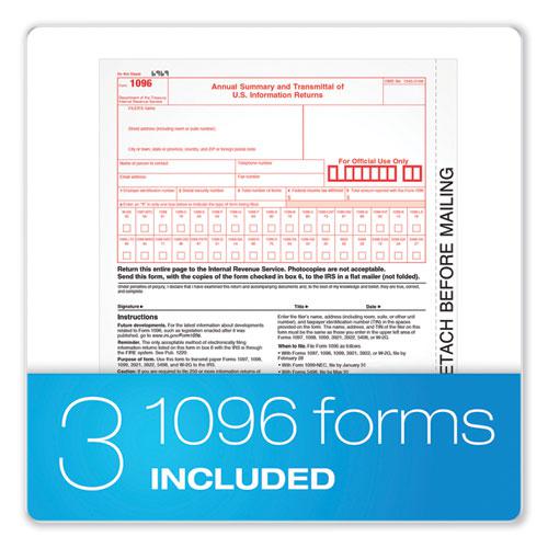 1099-NEC + 1096 Tax Form Kit with e-File, Inkjet/Laser, Fiscal Year: 2023, 5-Part, 8.5 x 3.67, 3 Forms/Sheet, 50 Forms Total. Picture 6