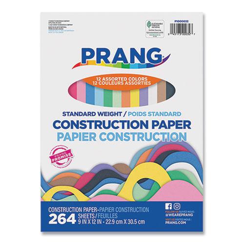 Construction Paper, 9 x 12, Assorted Colors, 264/Pack. Picture 1