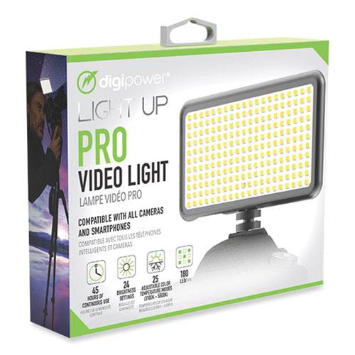 Pro Event Video Light with Diffuser, Black. Picture 4