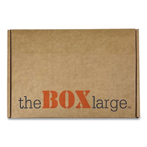 Laptop Shipping Box, One-Piece Foldover (OPF), Large, 17.25" x 11.68" x 3.75", Brown Kraft. Picture 1