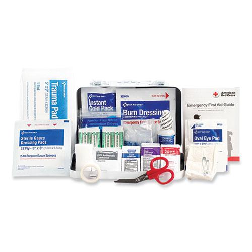 ANSI 2021 First Aid Kit for 10 People, 76 Pieces, Metal Case. Picture 4