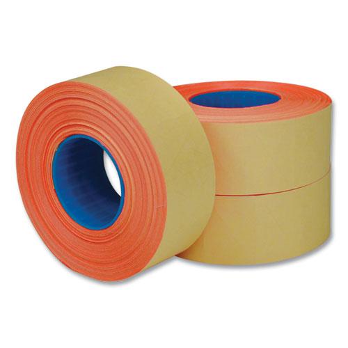Two-Line Pricemarker Labels, Red, 1,000 Labels/Roll, 3 Rolls/Pack. Picture 1