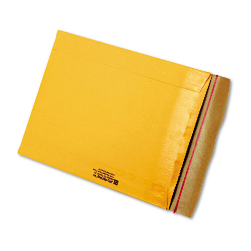 Jiffy Rigi Bag Mailer, #4, Square Flap, Self-Adhesive Closure, 9.5 x 13, Natural Kraft, 200/Carton. Picture 1
