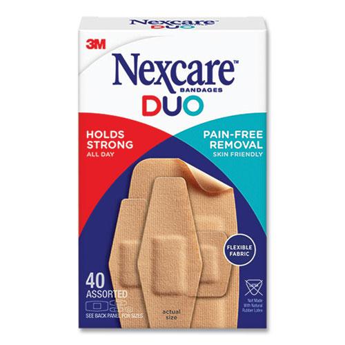 DUO Bandages, Plastic, Assorted Sizes, 40/Pack. Picture 1