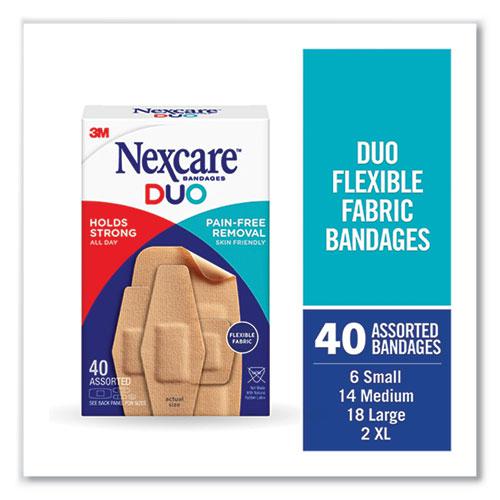 DUO Bandages, Plastic, Assorted Sizes, 40/Pack. Picture 9