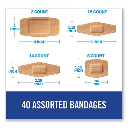 DUO Bandages, Plastic, Assorted Sizes, 40/Pack. Picture 6