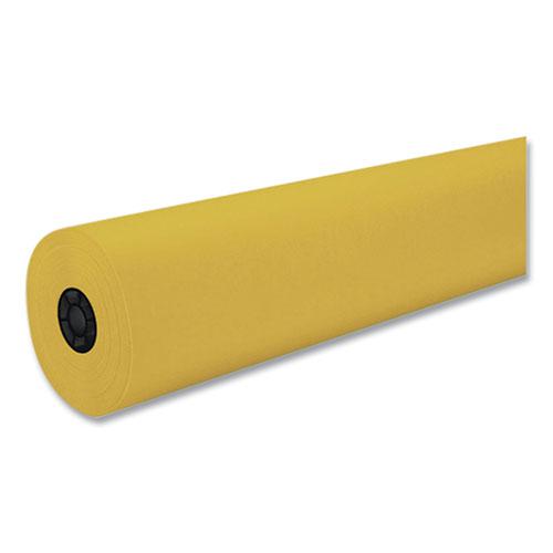 Decorol Flame Retardant Art Rolls, 40 lb Cover Weight, 36 x 1,000 ft, Gold. Picture 1