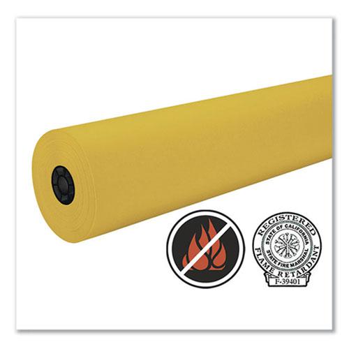 Decorol Flame Retardant Art Rolls, 40 lb Cover Weight, 36 x 1,000 ft, Gold. Picture 2