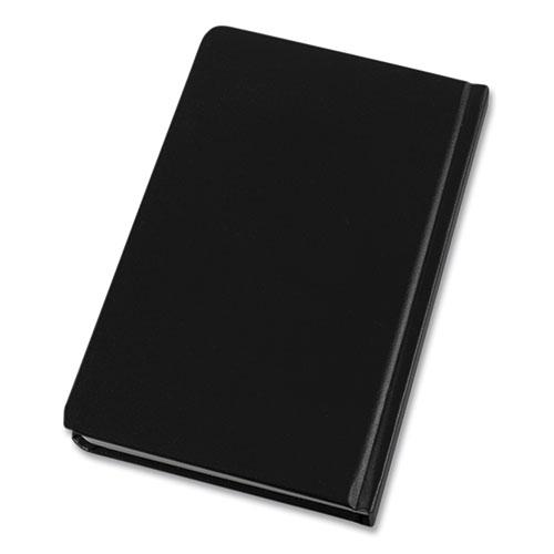 All-Weather Hardbound Notebook, Universal: Narrow Rule and Quadrille Rule, Black Cover, (80) 7.25 x 4.38 Sheets. Picture 5
