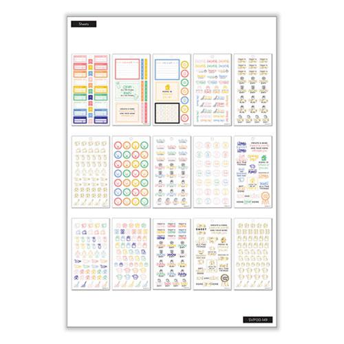 Essentials Home Classic Stickers, Productivity Theme, 734 Stickers. Picture 4