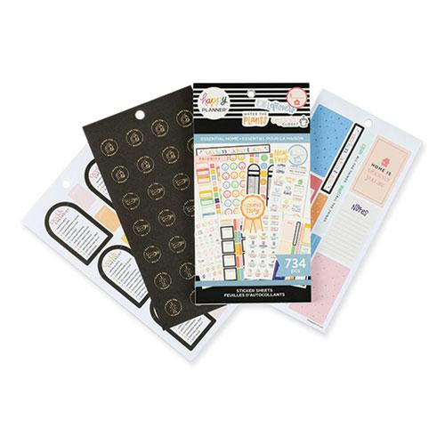 Essentials Home Classic Stickers, Productivity Theme, 734 Stickers. Picture 2