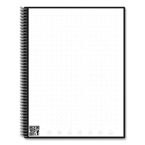 Core Smart Notebook, Dotted Rule, Red Cover, (16) 11 x 8.5 Sheets. Picture 3