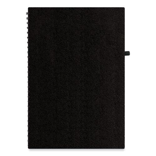 Aligned Weekly/Monthly Planner, 8 x 5, Black Cover, 12-Month (Jan to Dec): 2024. Picture 5
