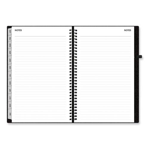 Aligned Weekly/Monthly Planner, 8 x 5, Black Cover, 12-Month (Jan to Dec): 2024. Picture 7