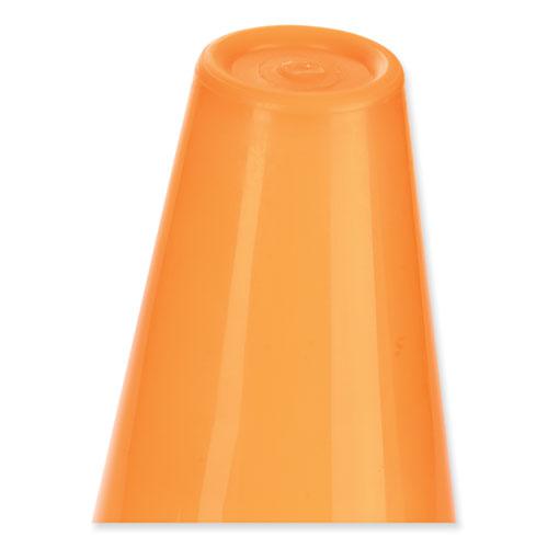 High Visibility Plastic Cones, 8 x 8. Picture 2