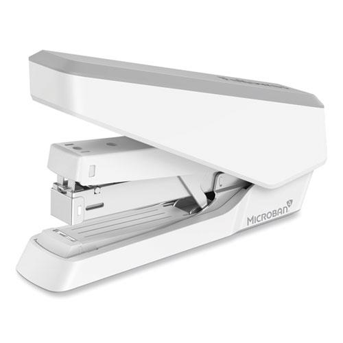 LX870™ EasyPress™ Stapler, 40-Sheet Capacity, Gray/White. Picture 4