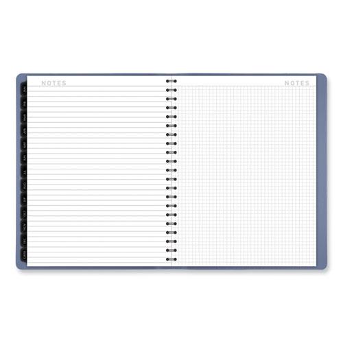 Contemporary Weekly/Monthly Planner, 11.38 x 9, Slate Blue Cover, 12-Month (Jan to Dec): 2024. Picture 7