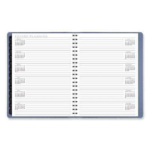 Contemporary Weekly/Monthly Planner, 11.38 x 9, Slate Blue Cover, 12-Month (Jan to Dec): 2024. Picture 11
