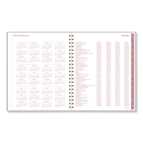 Thicket Weekly/Monthly Planner, Floral Artwork, 11 x 9.25, Gray/Rose/Peach Cover, 12-Month (Jan to Dec): 2024. Picture 9