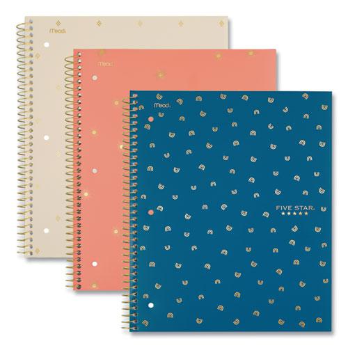Style Wirebound Notebook, 1-Subject, Medium/College Rule, Randomly Assorted Cover Colors, (80) 11 x 8.5 Sheets. Picture 1