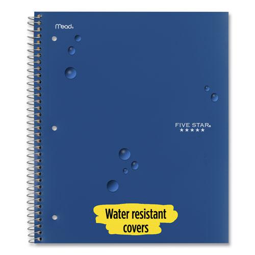 Wirebound Notebook with Two Pockets, 1-Subject, Medium/College Rule, Assorted Cover Color, (100) 11 x 8.5 Sheets, 3/Pack. Picture 2