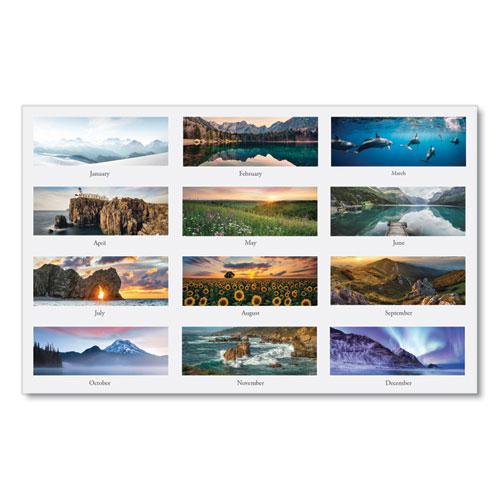 Earthscapes Recycled 3-Month Vertical Wall Calendar, Scenic Landscapes Photography, 12.25 x 26, 14-Month (Dec-Jan): 2023-2025. Picture 3