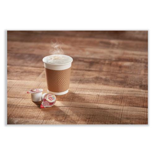 180 Count Bulk Liquid Coffee Creamer, Vanilla Caramel, 0.38 oz, 180/Carton. Picture 2