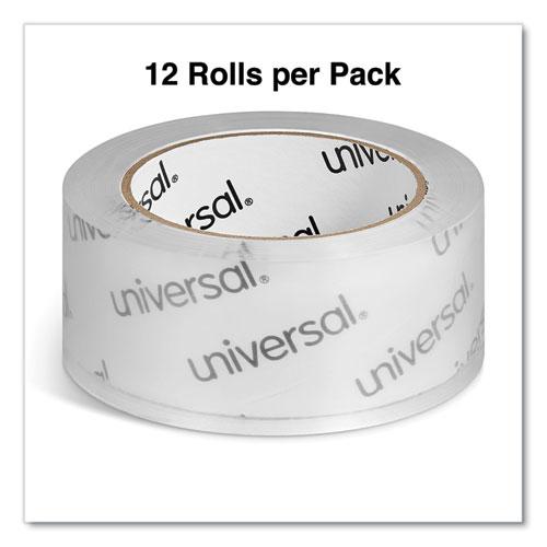 Deluxe General-Purpose Acrylic Box Sealing Tape, 3" Core, 1.88" x 109 yds, Clear, 12/Pack. Picture 2