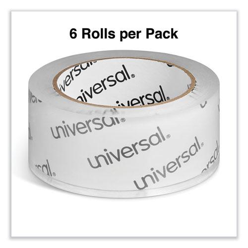 Heavy-Duty Acrylic Box Sealing Tape, 3" Core, 1.88" x 54.6 yds, Clear, 6/Pack. Picture 3