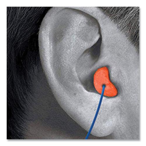 X-TREME Corded Disposable Earplugs, Corded, One Size Fits Most, 32 dB, Orange, 1,000/Carton. Picture 2