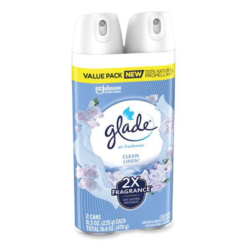 Air Freshener, Clean Linen Scent, 8.3 oz, 2/Pack, 3Packs/Carton. Picture 5