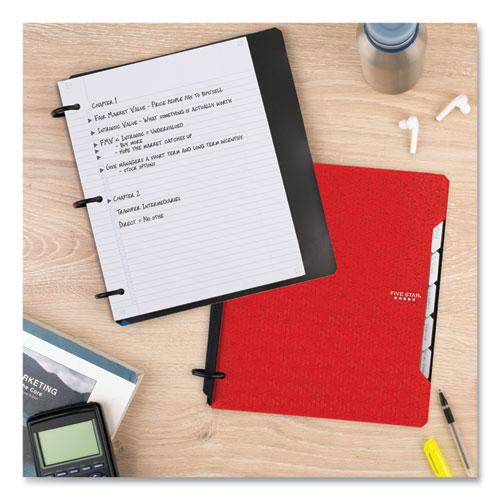 FLEX Notebinder, 5-Subject, Medium/College Rule, Randomly Assorted Cover Colors, (60) 11" x 8.5 Sheets. Picture 4