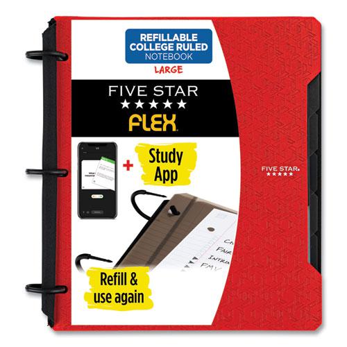 FLEX Notebinder, 5-Subject, Medium/College Rule, Randomly Assorted Cover Colors, (60) 11" x 8.5 Sheets. Picture 8