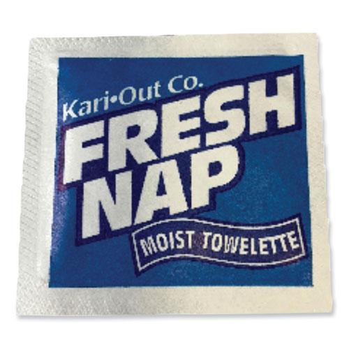 Fresh Nap Moist Towelettes, Individually Wrapped, 7 x 5, Citrus Scent, 1,000/Carton. Picture 4