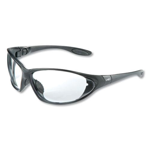 Seismic Sealed Eyewear, Black Polycarbonate Frame, Clear Polycarbonate Lens. Picture 3