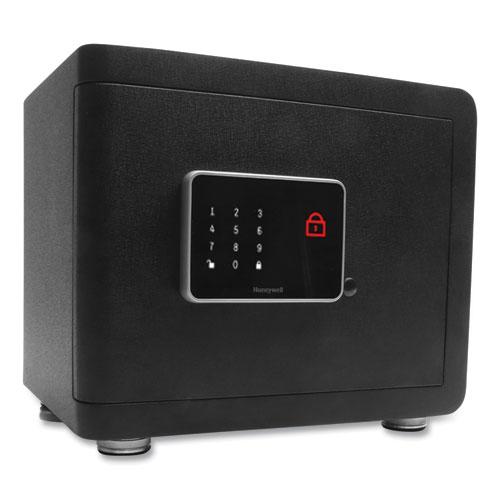 Bluetooth Smart Safe with Touch Screen, 15 x 11.8 x 11.8, 0.97 cu ft, Black. Picture 1