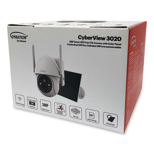 Cyberview 3020 3MP Smart WiFi Pan/Tilt Camera with Solar Panel, 2304 x 1296 Pixels. Picture 3