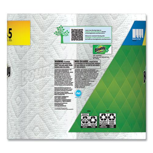 Select-a-Size Kitchen Roll Paper Towels, 2-Ply, White, 6 x 11, 113 Sheets/Roll, 2 Double Plus Rolls/Pack, 4 Packs/Carton. Picture 3