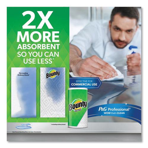 Kitchen Roll Paper Towels, 2-Ply, White, 10.5 x 11, 87 Sheets/Roll, 4 Triple Rolls/Pack, 6 Packs/Carton. Picture 6