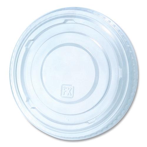 Greenware Cold Drink Lids, Fits 16 oz to 24 oz Cup, Clear, 1,000/Carton. Picture 1