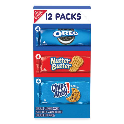 Variety Pack Cookies, Assorted, 20 oz Box, 12 Packs/Box. Picture 1