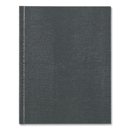 Executive Notebook, 1-Subject, Medium/College Rule, Cool Gray Cover, (72) 9.25 x 7.25 Sheets. Picture 2