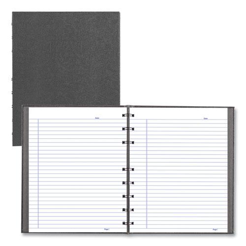 NotePro Notebook, 1-Subject, Medium/College Rule, Cool Gray Cover, (75) 9.25 x 7.25 Sheets. Picture 1