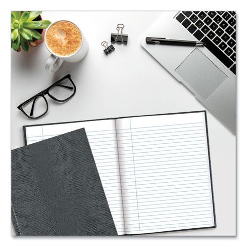 Executive Notebook, 1-Subject, Medium/College Rule, Cool Gray Cover, (72) 9.25 x 7.25 Sheets. Picture 3